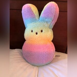 Rainbow Plush Peep Bunny